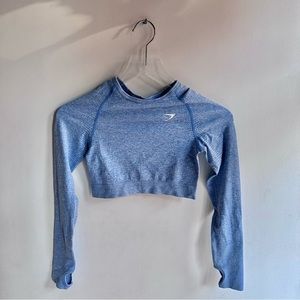 GYMSHARK | Longsleeve Crop Top